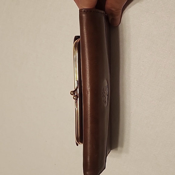 Beautiful Buxton Heiress Brown Leather RFID Long Wallet, Kisslock Pouch EUC - Picture 16 of 16